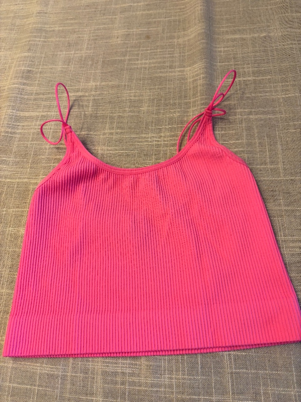 Sunday Best ribbed crop tank
